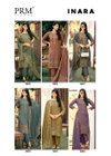 Inara By Prm Musline Silk Printed Designer Salwar Suits Wholesalers In Surat
